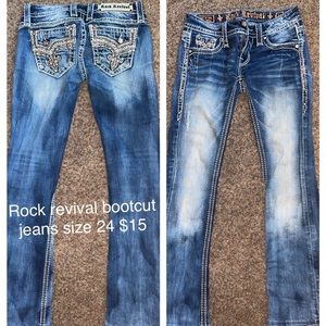 Rock revival bootcut jeans